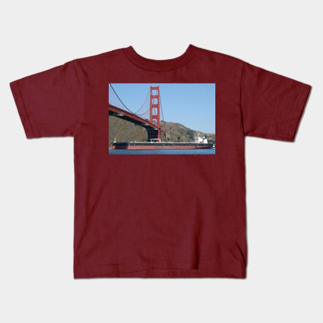 Leaving The Bay Kids T-Shirt by AH64D